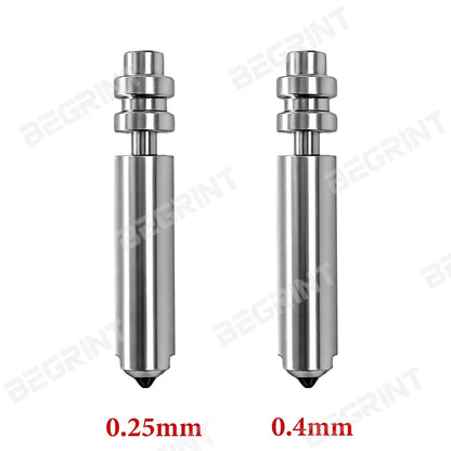 Upgrade Anycubic Kobra X Hotend Durability Bimetallic Nozzle For Anycubic Kobra X 0.2/0.4/0.6/0.8mm 3D Printers Accessories