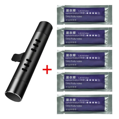 5/6/10/24pcs Air Freshener Smell Car Vent Perfume Flavoring Auto Interior Accessorie Custom Styling Remove Odors Aroma