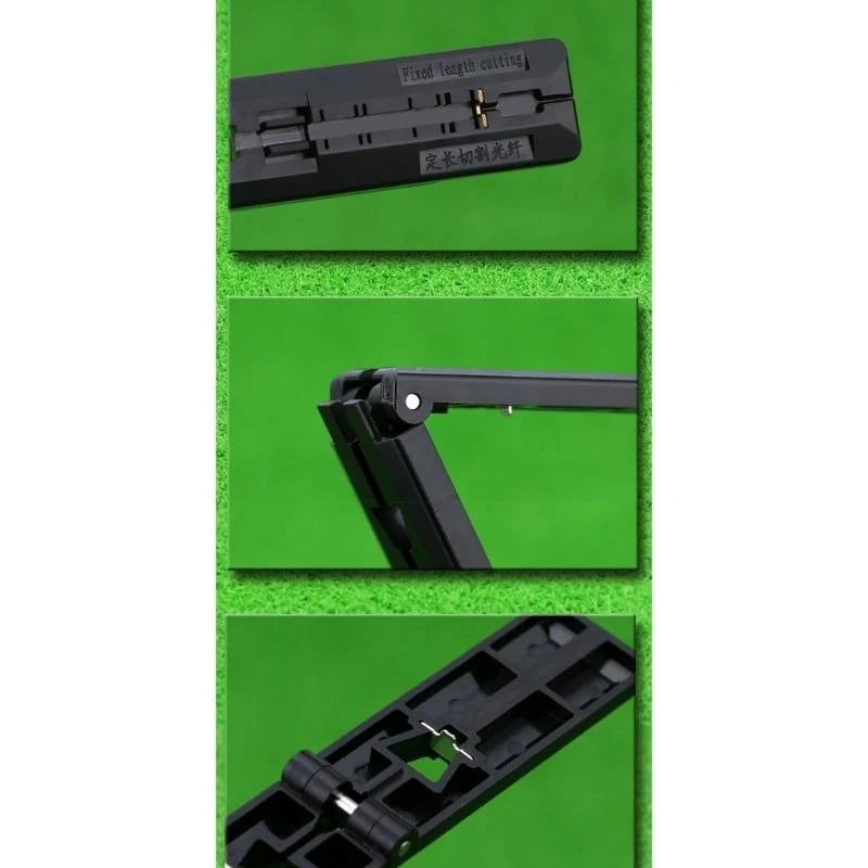 Portable 2 in 1 Universal Fixed Length Foldable Fixed Length Fiber Cleaver Easy Operation Compact
