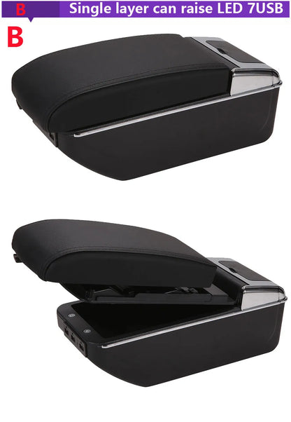 For Kia Picanto Armrest Box For Kia Picanto 3X-Line interior Retrofit parts car accessories Storage box Simple installation