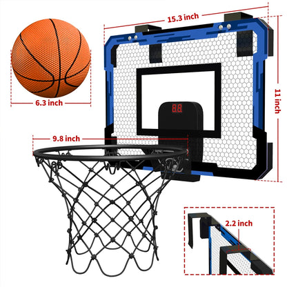 New Children's Sports Basketball Set Toys Wall-mounted Folding Basketball Rack Outdoor Indoor Parent-child Sports Games