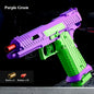 9mm Revolver Guns Continuous Firing Launcher Pistol Soft Bullet Toy SIG17 Empty Hanging Launcher Christmas Gift for Boys Adults