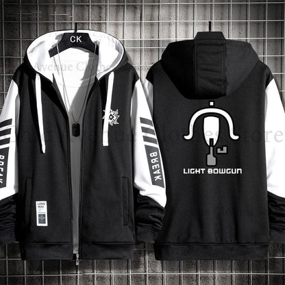 Monster Hunter Print Hoodie for Men Women Hooded Zip-up Autumn Coat Long Sleeve Man Hoodie Hooded Shirt Casual Sweatshirts