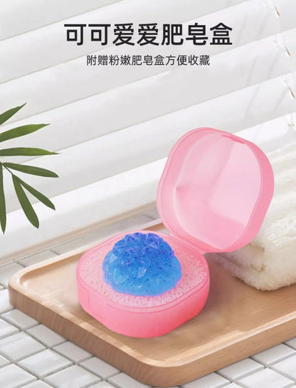 Kids DIY Soap Making Kit Gem Crystal Shapes Handcraft Art Set Creative Molding Craft Toy Birthday Gift for Girls Boys Hobby Play