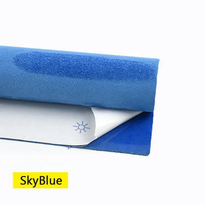 20x30-100*143cm Synthetic Leather Self-adhesive Fabric Suede Adhesive Fabrics By Meter Car Interior Door Velvet Cloth DIY Trims