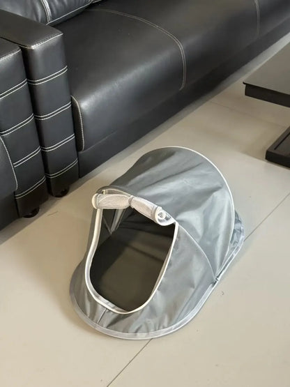 Pet Tent Portable Outdoor Camping Sun Protection Shelter for Puppy Kitten Small Animals Foldable Breathable Mesh House Travel