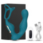 Prostate Massager Vibrator Sex Toy for Men Anal Butt Plug Rechargeable 360 Rotating Head Remote Control Penis Ring Waterproof