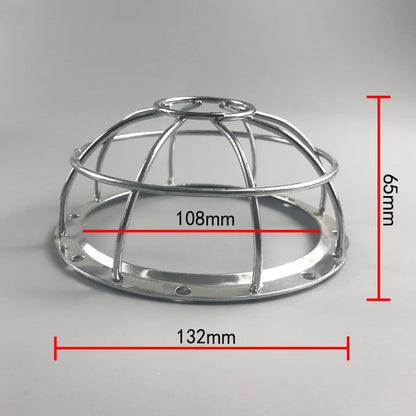 1/2pcs Iron Smoke Detector Protective Cover Sprinkler Cage Bracket Fire Covers Home Bathroom Kitchen Accessories Protect Parts