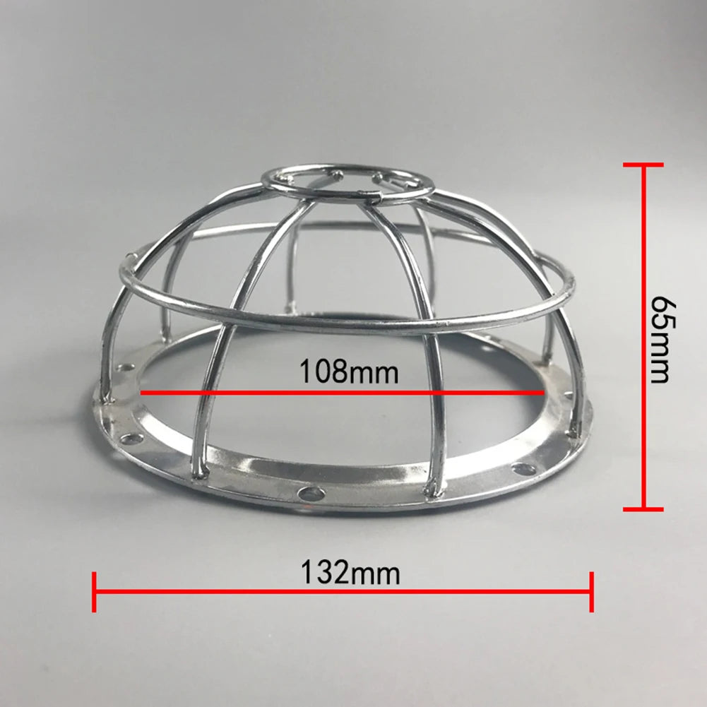 1/2pcs Iron Smoke Detector Protective Cover Sprinkler Cage Bracket Fire Covers Home Bathroom Kitchen Accessories Protect Parts