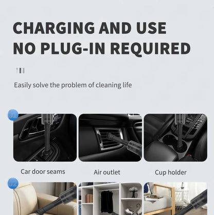 CENRR 980000PA Mini Car Vacuum Cleaner Strong Scution Powerful Wireless Car Cleaner HandHeld  Air Gun Portable Vacuum Cleaner