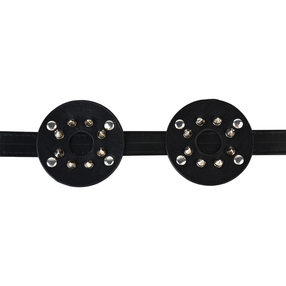 ANOSX Breast Bondage Harness Belt Sexy Exotic Clothing BDSM Bra Chest Straps Leather Bed Restraint Sex Toy Gothic Clothing ﻿