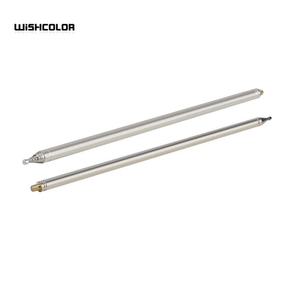 Wishcolor 5M/16.4FT QRP Antenna 14M-30MHz 300W HF Antenna Stainless Steel 1/4 Wavelength For USDX Radio