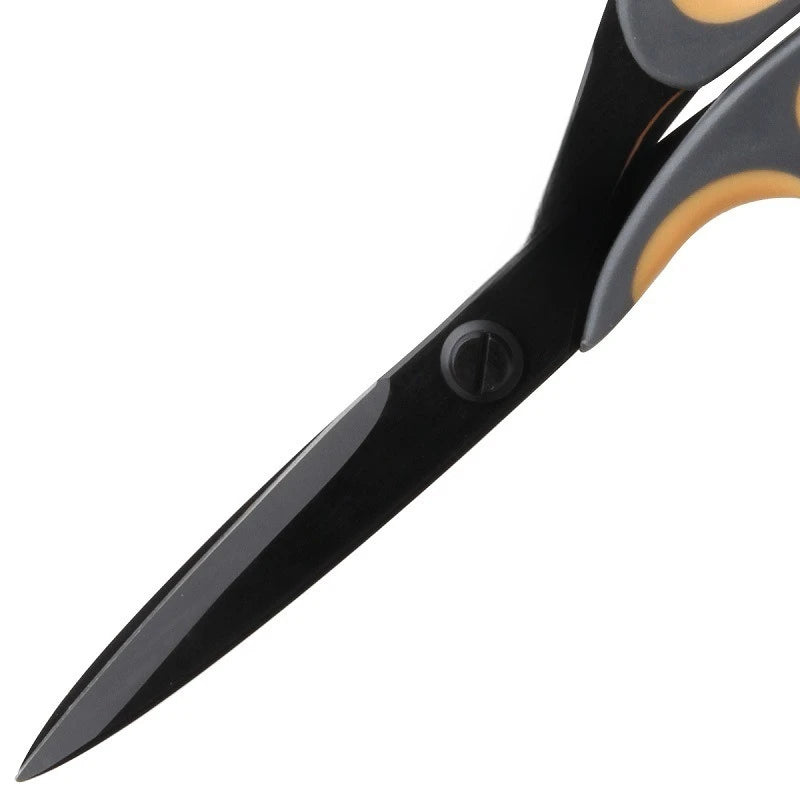 Deli-Stainless Steel Anti-Stick Scissors, Alloy Stationery, School Supplies, Office, Student, DIY, Hand Craft, 175mm