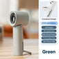 KINSCOTER Portable High Speed Handheld Fan 2000mAh Foldable Cooling Fan 100 Speed Rechargeable Turbo Fan W/ LED Digital Display