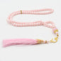 Muslim 99 Prayer Beads Tasbih Rosary Bracelet Islamic Misbaha Pearl Beads Tassel Necklace Ramadan Eid Jewelry for Women Men