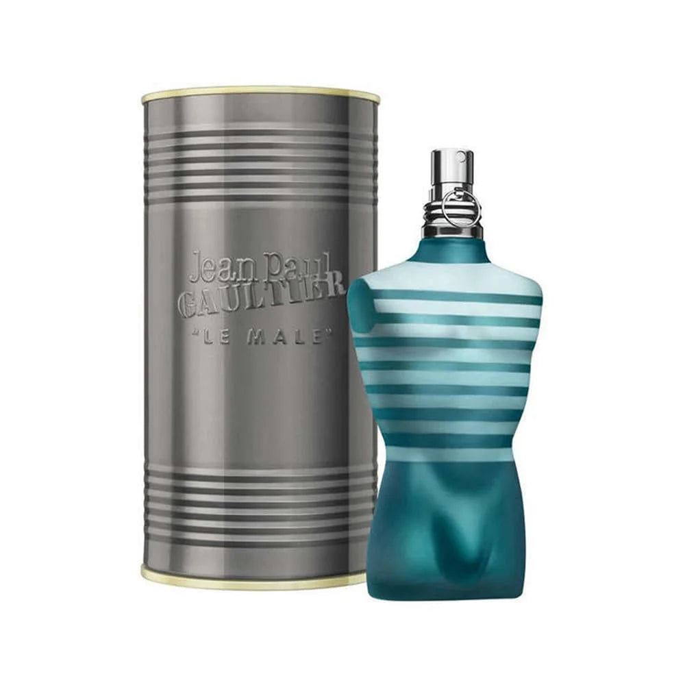 Jean Paul Gaultier Le Male 125ml Eau de Toilette - Long Lasting Amber Aromatic Cologne for Men with Fresh Mint, Lavender & Sensual Vanilla - Luxury Men's Cologne Spray Luxury Elixir Parfum Long lasting fragrance is very suita