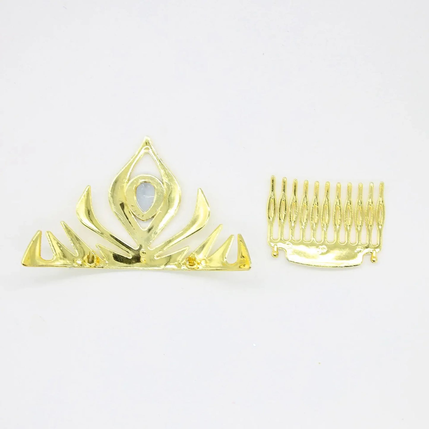 Princess Girls  Anna Tiara Headband Royal Crown for Kids Elsa Gold Crown Baby King Queen Crown Costume Accessory Party Favors