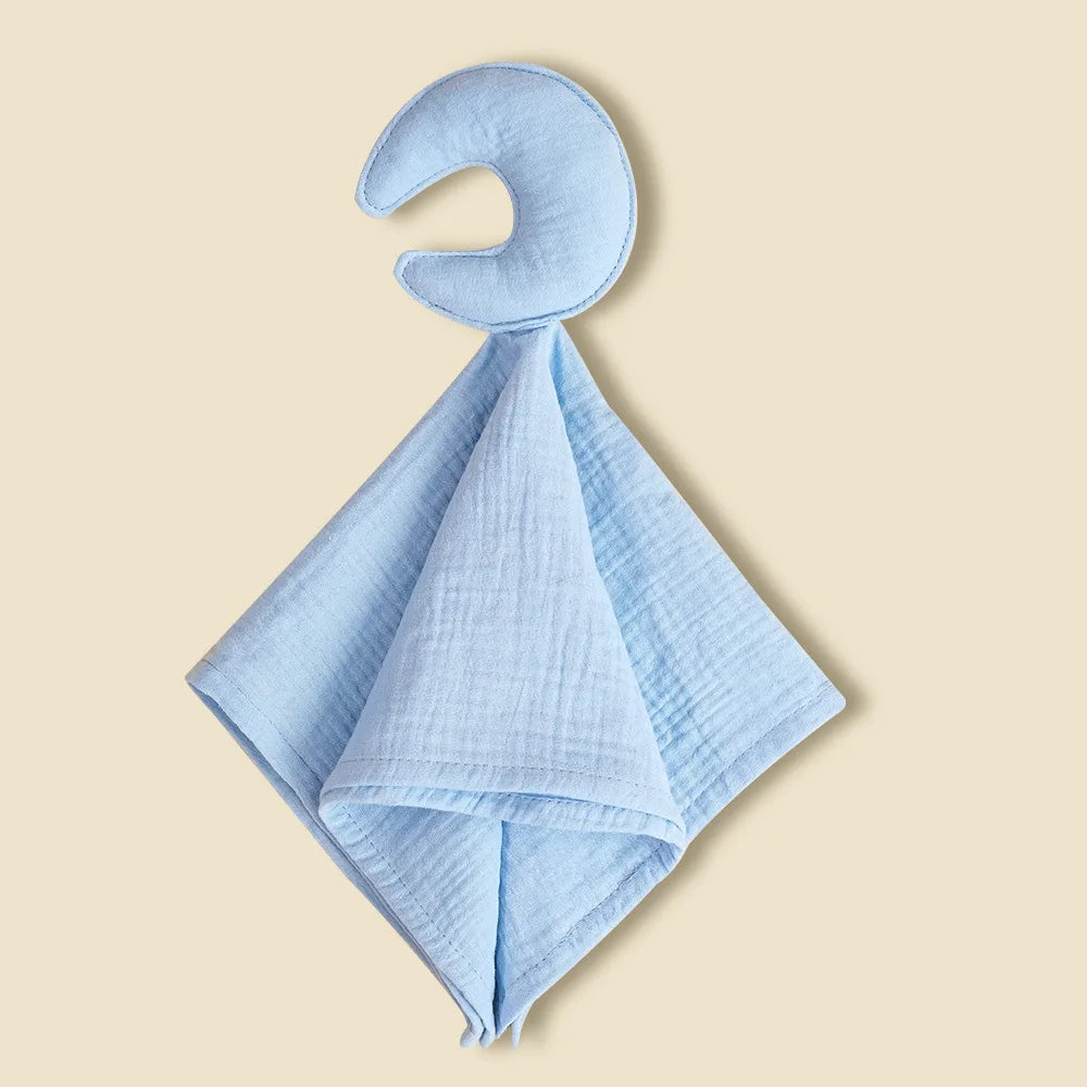 Baby Square Comforter Towel Sleep Appease Towel Star Square Blanket For Kids Cute Muslim Infant Saliva Towel