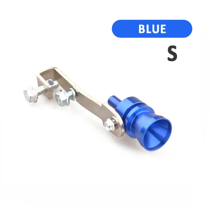 Universal Car Exhaust Pipe Oversized Turbo Whistle Car Refitting Turbo Whistle Exhaust Pipe Sound Tail Muffler