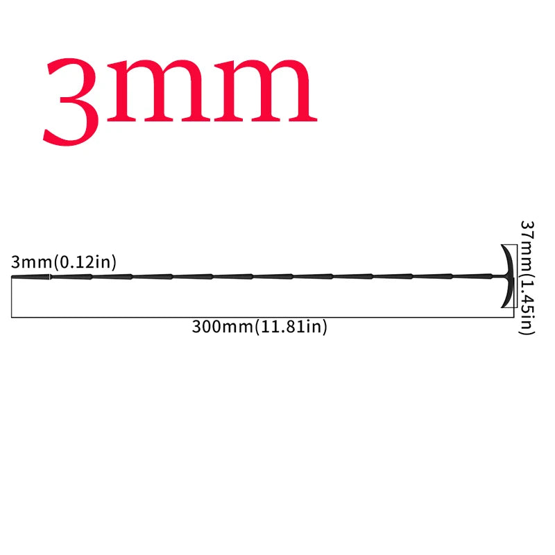 Male Long Urethral Plug Multi Purpose Urethral Tube Silicone Stepwise Horse Eye Urethral Rod Urethral Stimulate Expander Sex Toy