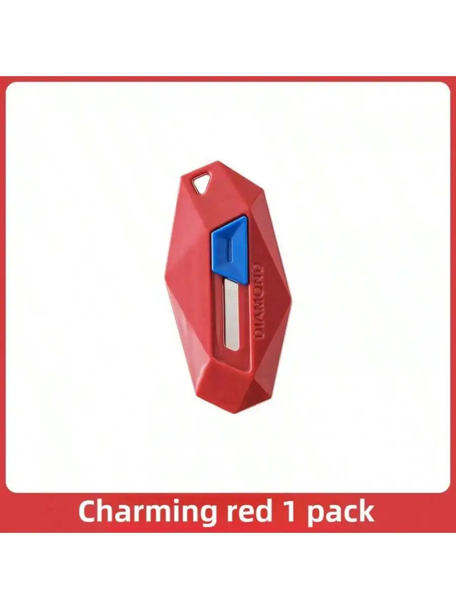 Diamond box cutter does not hurt hands utility knife serrated new delivery knife Cutting supplies open delivery artifact cutting