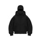 Unisex Plain Hooded Zip Up Sweatshirt Autumn Winter Ins Style Couple Matching Pullover Jacket