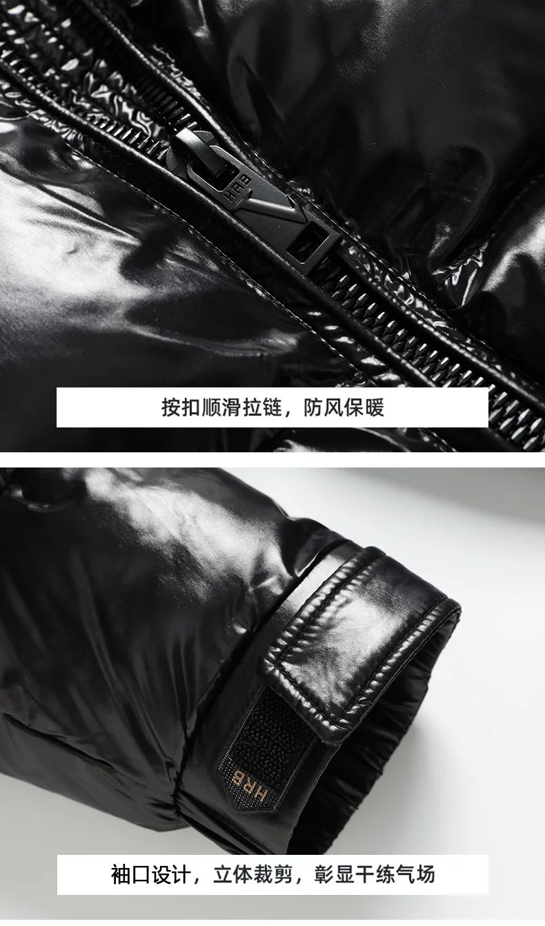 2026 Men's Winter Jackets men high quality fashion waterproof Warm Jacket Casual thicken Parkas Male Warm coat Male L-5XL