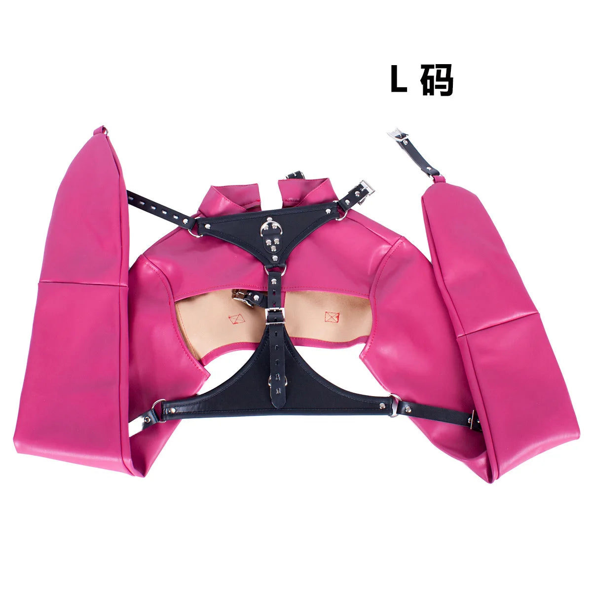 Female Leather Revealing Restraint Clothing Punk Style Couple Sex Bdsm