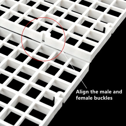 1PC Isolation Board Grid Aquarium Fish Tank Accessory Undergravel Bottom Plate Tray Multi Function Seperator Divider Board Net