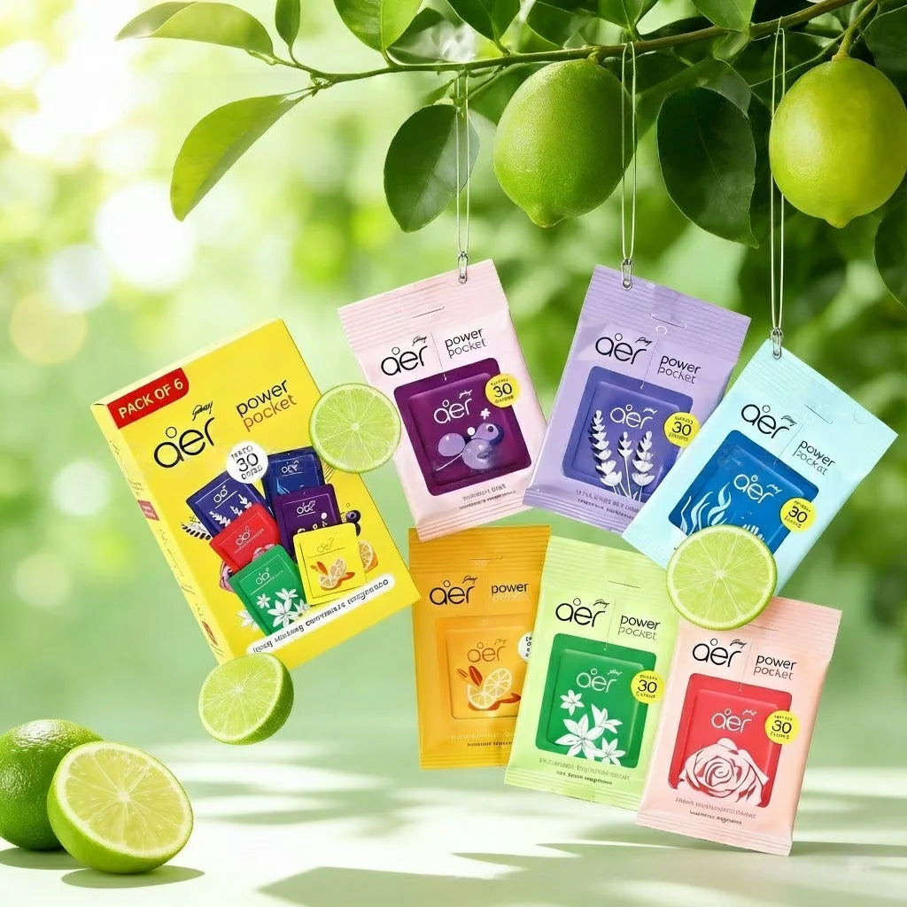 6 Assorted Scents Hanging Air Freshener, 30 Days Long-Lasting Fragrance, Car & Home Deodorizer, Great for Gifting