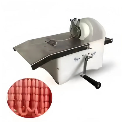 Hand-cranked automatic Food Material Portable Manual Sausage Twisting Machine Sausage Knotting Tying Binding Linker Machine