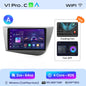 Junsun Wireless CarPlay Android Auto Car Radio for Seat Leon MK2 2005 2006 2007 2008 -2012 2 DIN Multimedia Stereo with Built-in Cooling Fan GPS Navigation SWC Bluetooth FM RDS DSP IPS Screen Car Intelligent Systems 4G WiFi 8