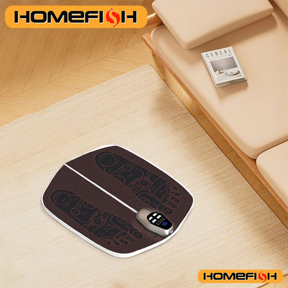 Foot Massage Mat with Microcurrent Electric Foot Relaxation Massager,  foot massage pad