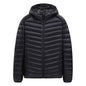 Men's Stand-Collar Hooded Lightweight Down Jacket for Winter - 90% Duck Down, Sporty, Warm & Versatile (Couple Style Available)