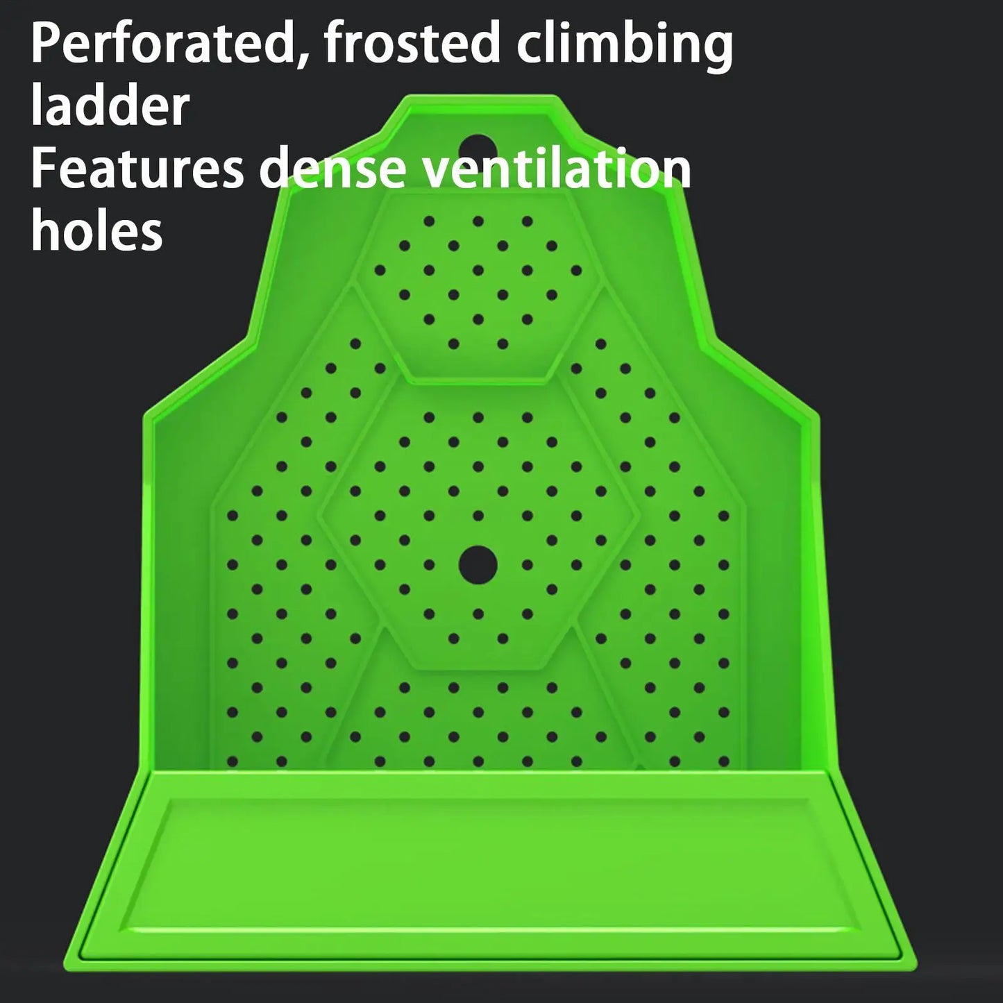 Corner Reptiles Feeder Box With Suction Cups Wall Mounted Terrariums Feeding Dish For Lizards Geckos Pet Reptile Feeder