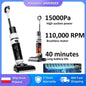 DIVEDEER 15000Pa Wireless Wet Dry Vacuum Cleaner Smart Cordless Mop Floor Cleaner Self-Cleaning Auto Suction Floor Washer