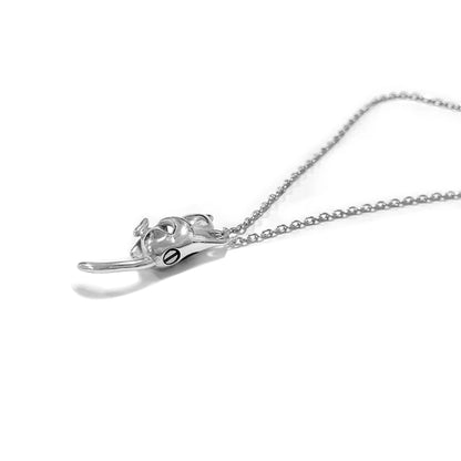 Cat Cremation Jewelry Urn Necklace for Ashes for Pet,Funeral Ashes Keepsake Urn Necklace Pendant Memorial Jewellery