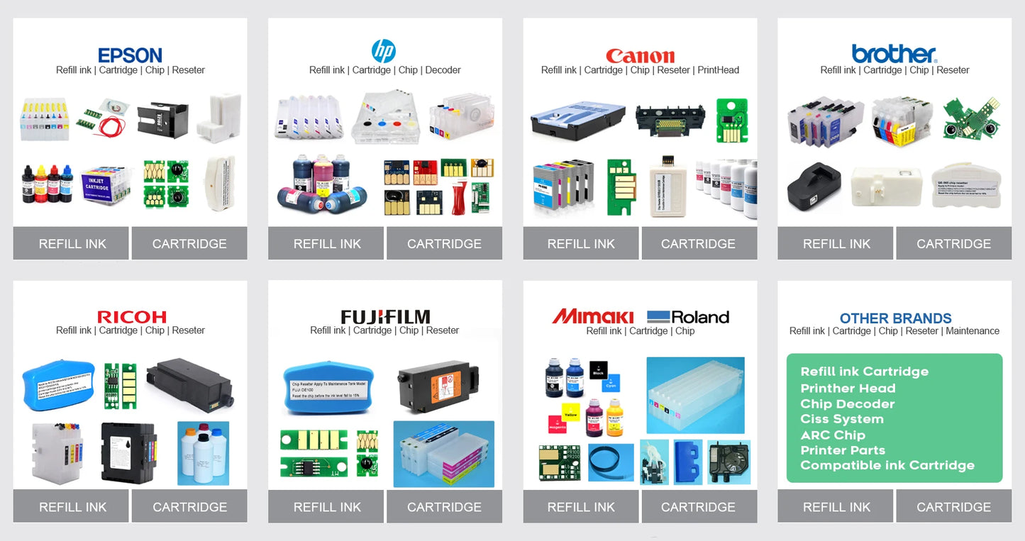 952 953 954 955 956 957 958 959 95U 950 951 711 Refillable ink Cartridge Without Chip For Hp 950xl 951xl 711xl 952xl 953xl 954xl