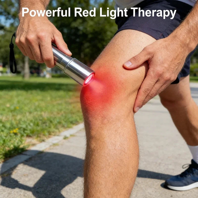 5 Wavelengths Red Light Near Infrared Therapy 940nm, Deep Tissue Pain Relief Physical Treatment for Arthritis Sciatica