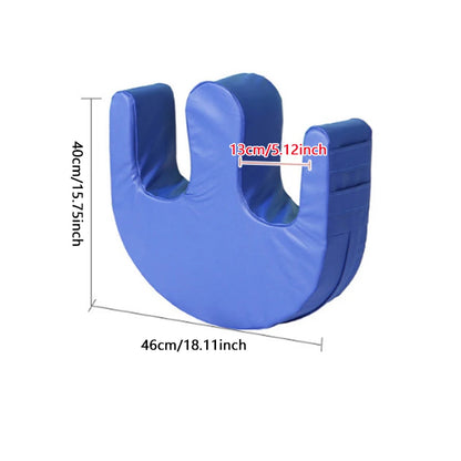 Turn Over Device Auxiliary Pad W Type Anti-Bedsore Bed Care Side Triangular Pillow Side Cushion With Straps