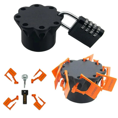 Chastity Cage Key Case with Plastic Lock-Forced Self-Discipline Tool SM Time Management Couples Training Adult Toy Urethral Lock