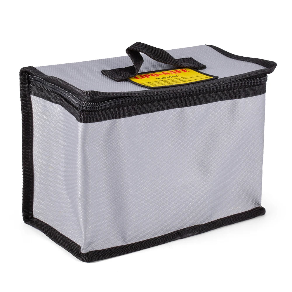 Lipo Guard Safety Bag Fireproof Explosion-Proof Portable Lipo Safety Bag 215*115*155mm for RC FPV Racing Drone Car Battery Safe