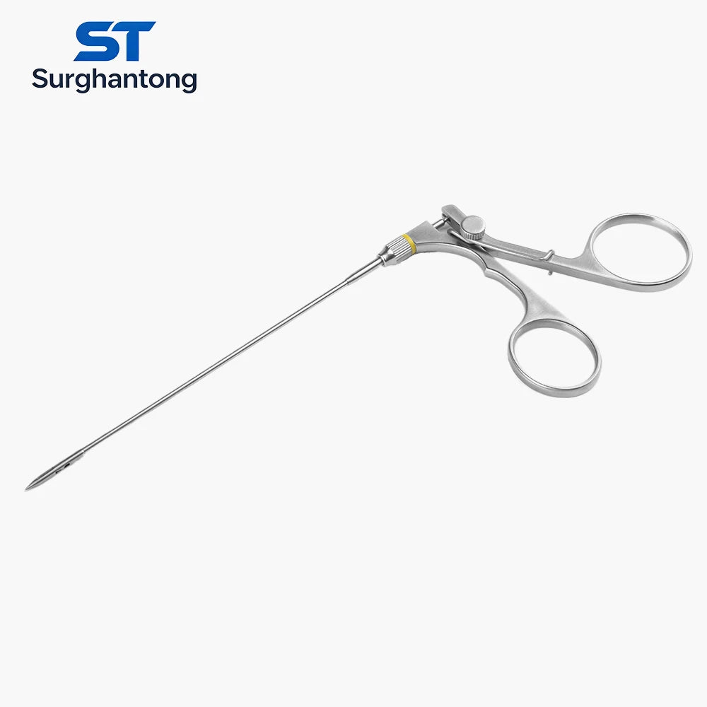 Medical Laparoscopic Hernia Needle Forceps, Laparoscopy Hernia Repair Forceps Wound Closure Suture Forceps Veterinary