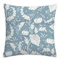 Lake blue white geometric linen pillowcase sofa cushion cover home decoration can be customized for you 40x40 45x45 50x50 60x60