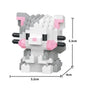 Insect Micro Animals Pet Cats Dog Building Blocks 3D Diamond Model BEE Snail Brick City Construction Toy for Children Kid Gift