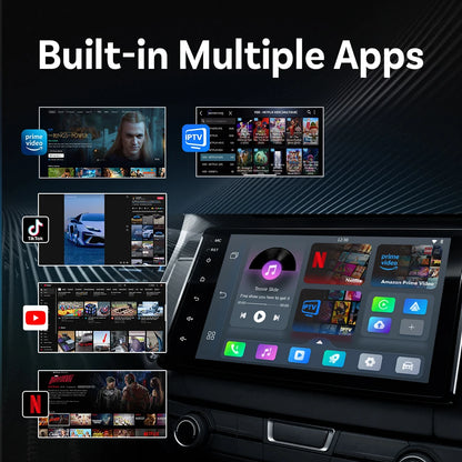 OTTOCAST Play2Video Pro Ai Box Pro Built in YouTube Netflix IPTV Video Box Wired to Wireless CarPlay Android Auto Adapter