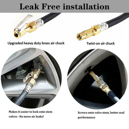 Digital Display Tire Pressure Gauge Auto Accessories High-precision Monitoring Inflation Gun Universal Car Tire Manometro