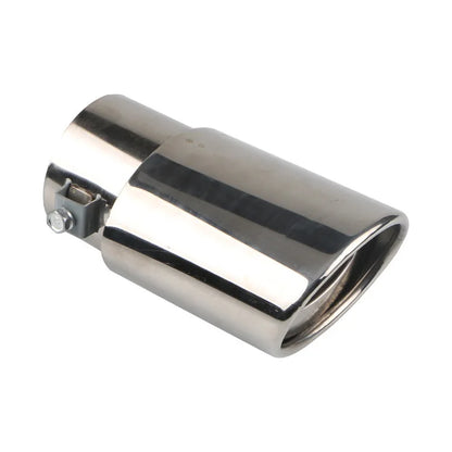 Universal Car Exhaust Muffler Tip Round Stainless Steel Car Tail Rear Chrome Round Exhaust Pipe Tail Muffler Tip Pipe