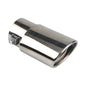 Universal Car Exhaust Muffler Tip Round Stainless Steel Car Tail Rear Chrome Round Exhaust Pipe Tail Muffler Tip Pipe