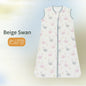 Baby Sleeping Bag Newborn Baby Anti-shock Sleeping Bag Pajamas Baby Pajamas Light Zipper Crawling Suit Anti-kick Cartoon Animal